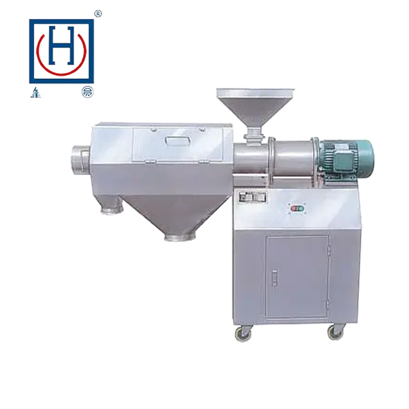 CE verified 60-800kg/h capacity FTS Rotary screen machine vibrating herb Sifter for sticky wetness powder sieving